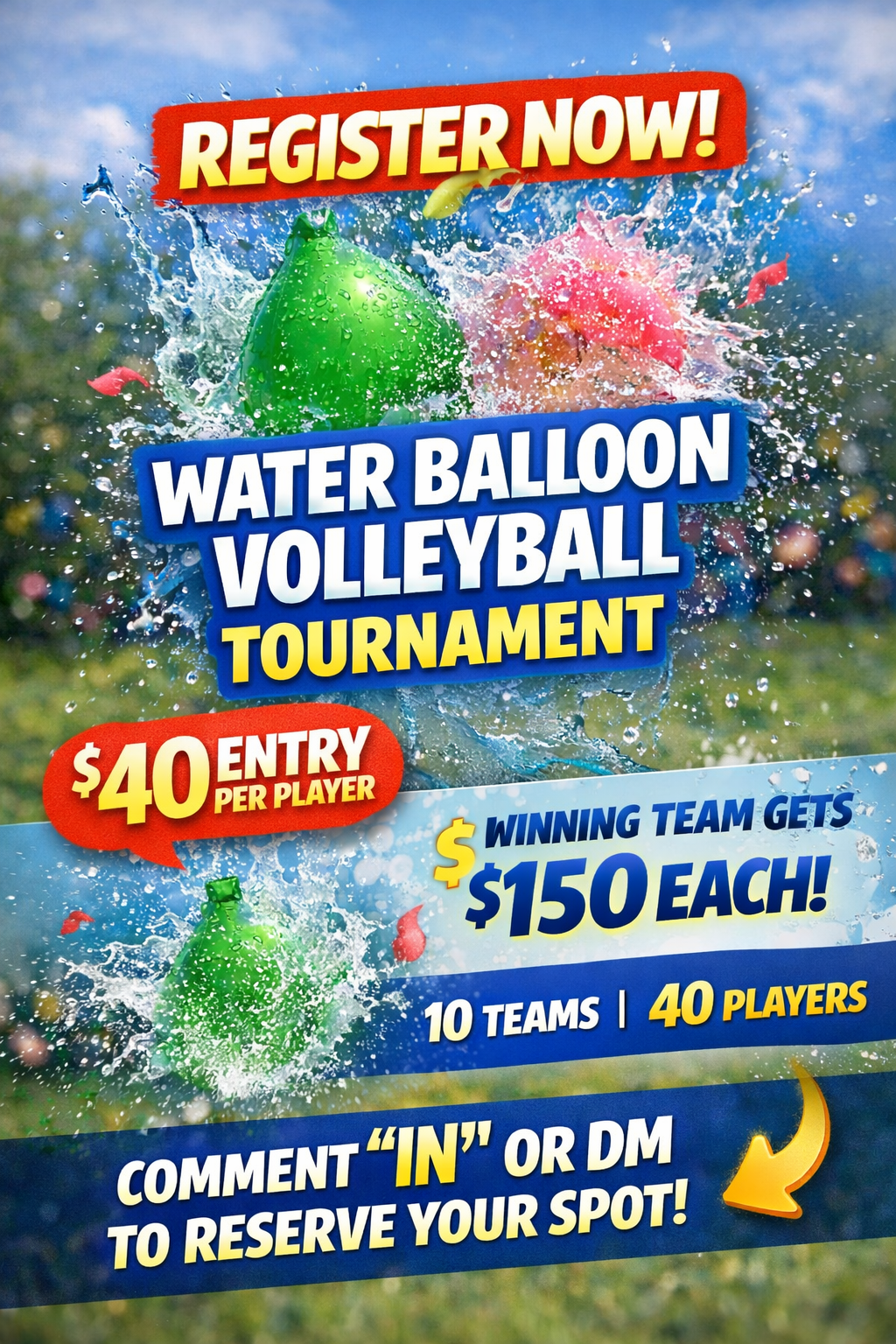 Splashdown Tournament